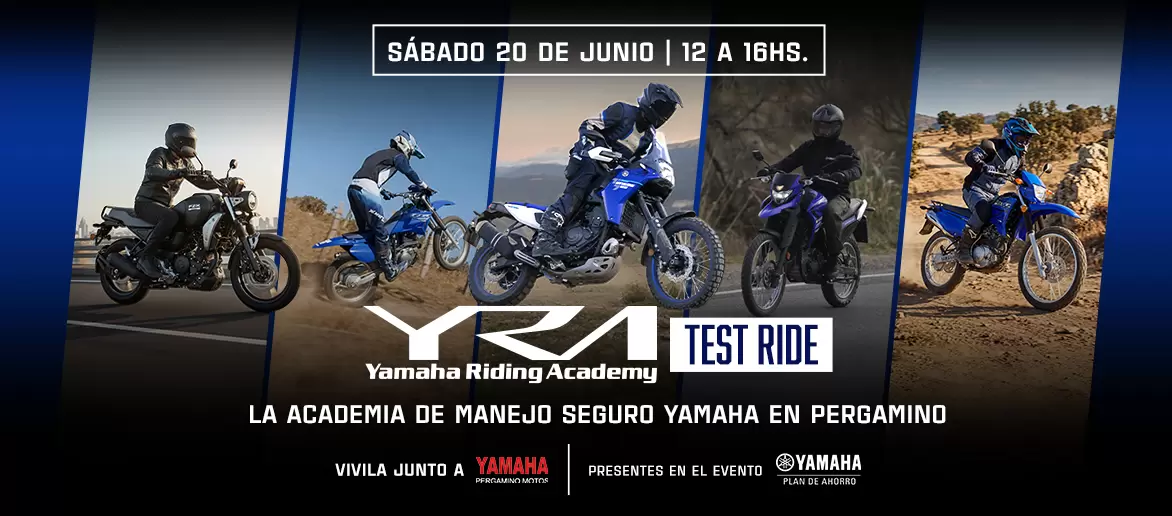 Yamaha Riding Academy Test Ride en Pergamino